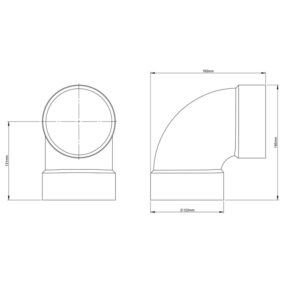 Be Modern Colman Cream Electric Stove with Flue Pipe 1.85kW Image 6