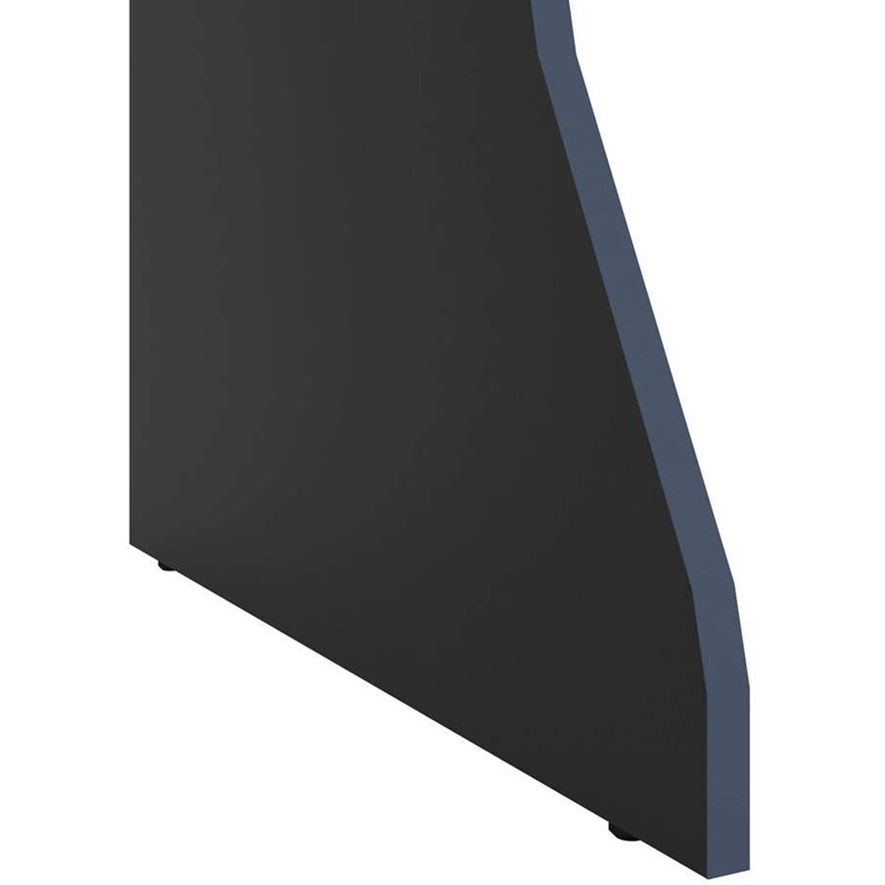 Enzo Gaming Computer Desk Black and Dark Blue Image 5