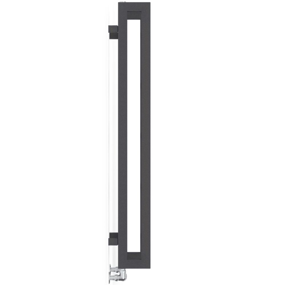 Terma Stand Modern Grey Heated Towel Rail 2097 BTU 1150 x 400mm Image 4
