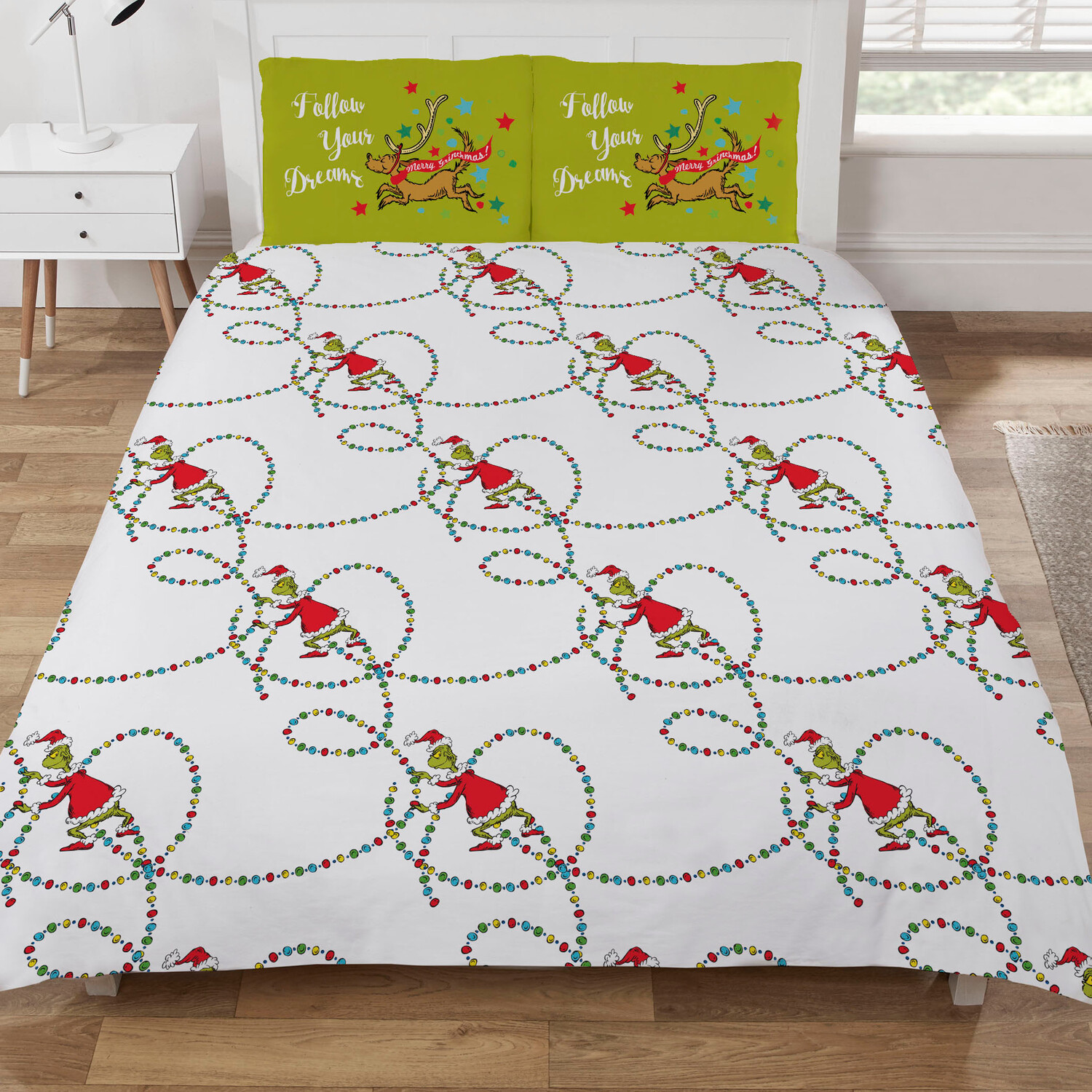 The Grinch Grinchmas Duvet Set Multicolour King Image 2