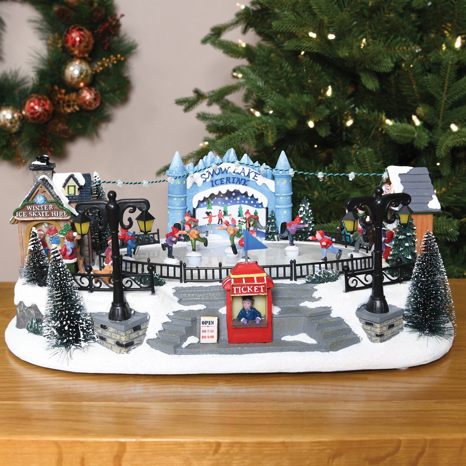 Snow Lake Ice Skating Model Image 4