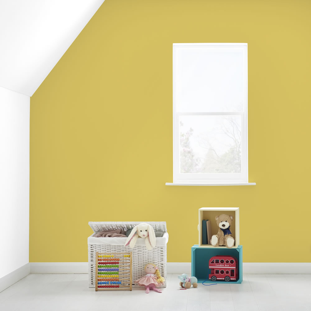 Wilko Bumble Bee Emulsion Paint Tester Pot 75ml Image 2