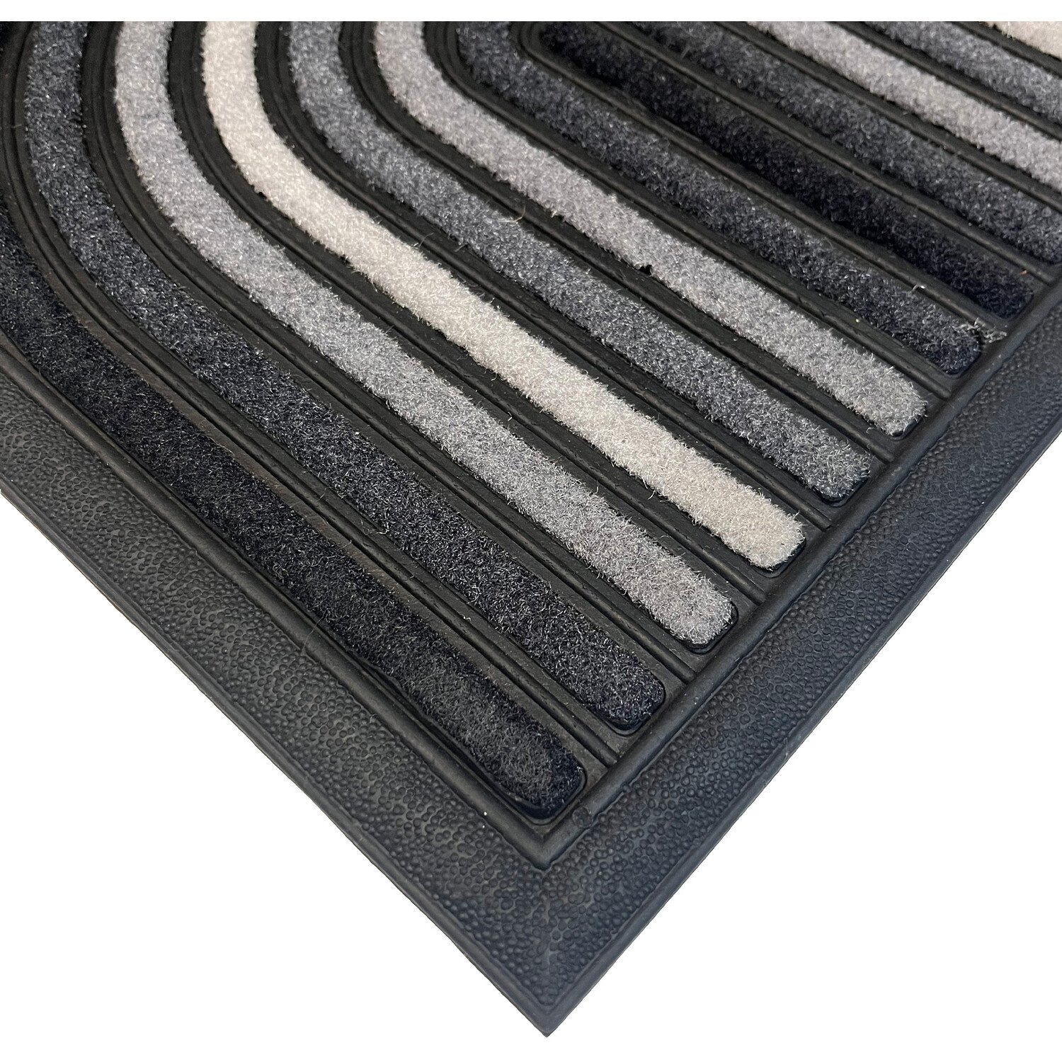 Scrape N Sorb Geometric Doormat Multicolour Image 4