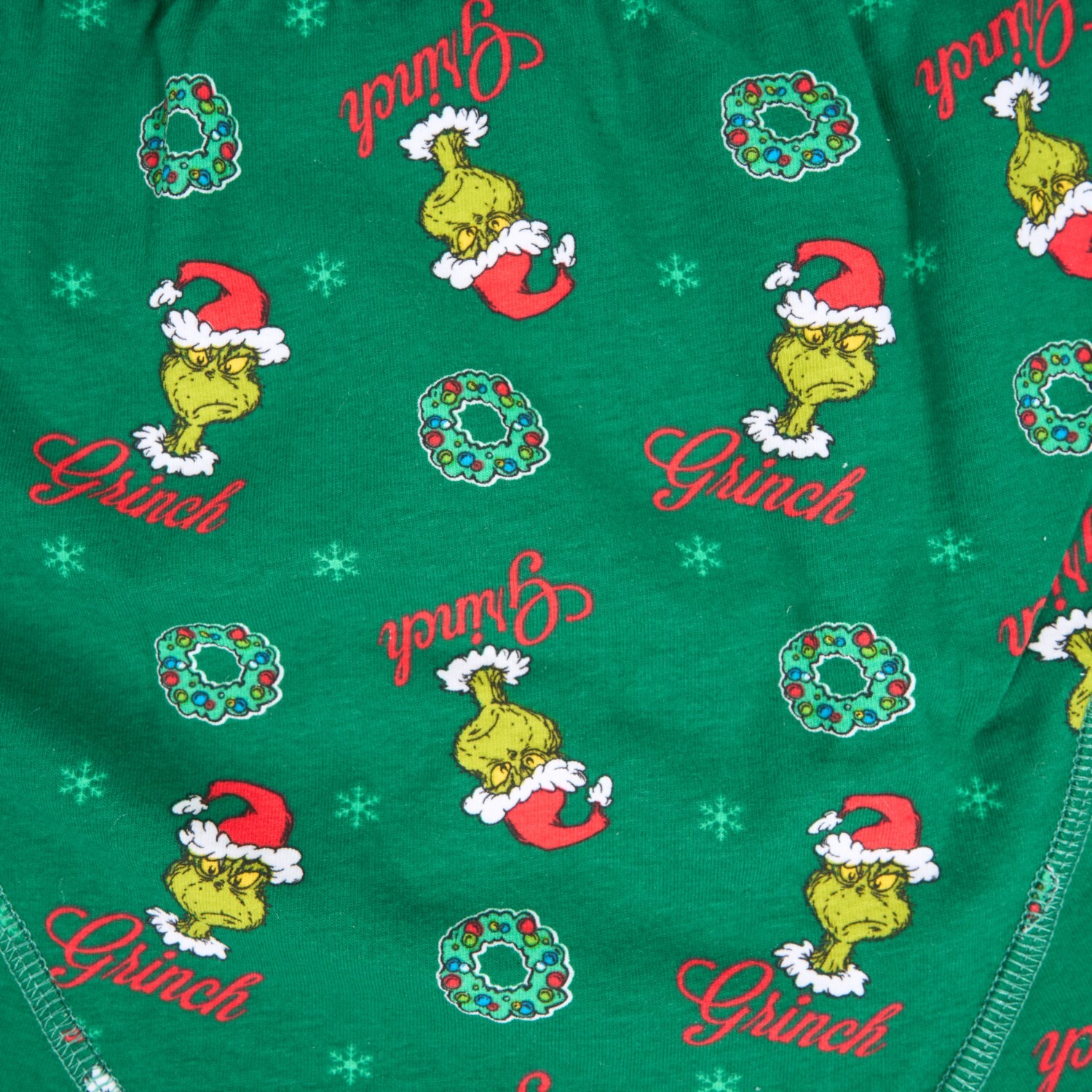 Grinch Wreath Boxer Shorts Image 5