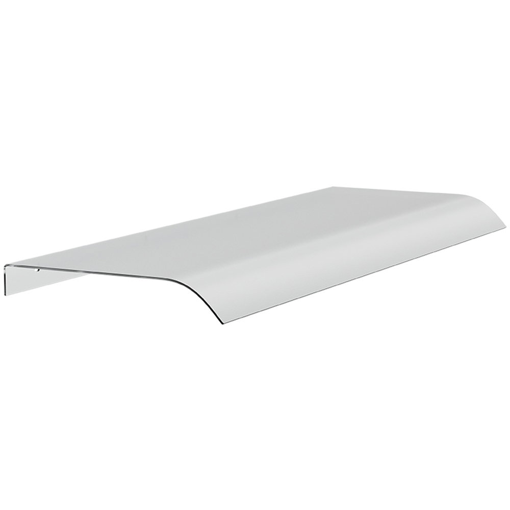 Living and Home Arched Frosted Awning Canopy 1.2m Image 2