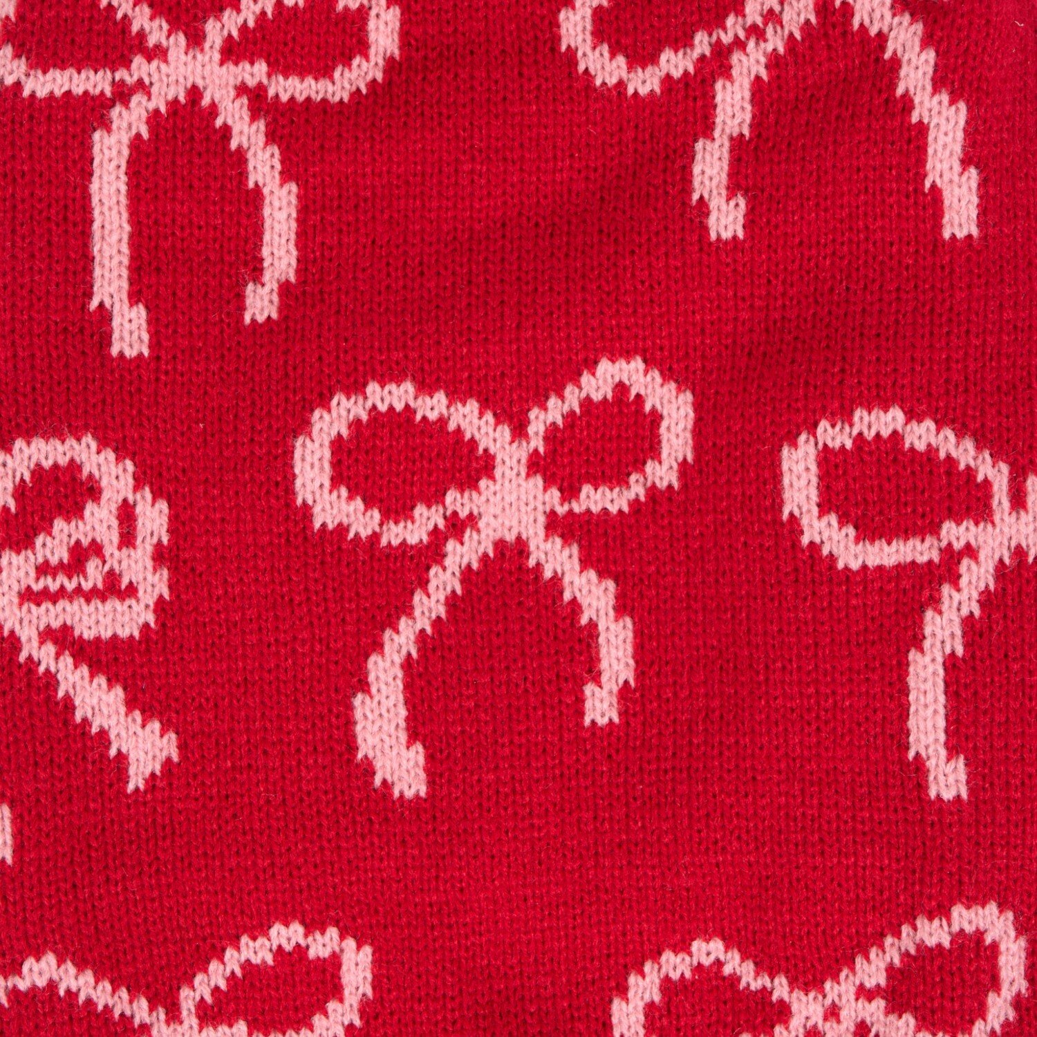 Winter Bow Dog Jumper Red XS Image 4