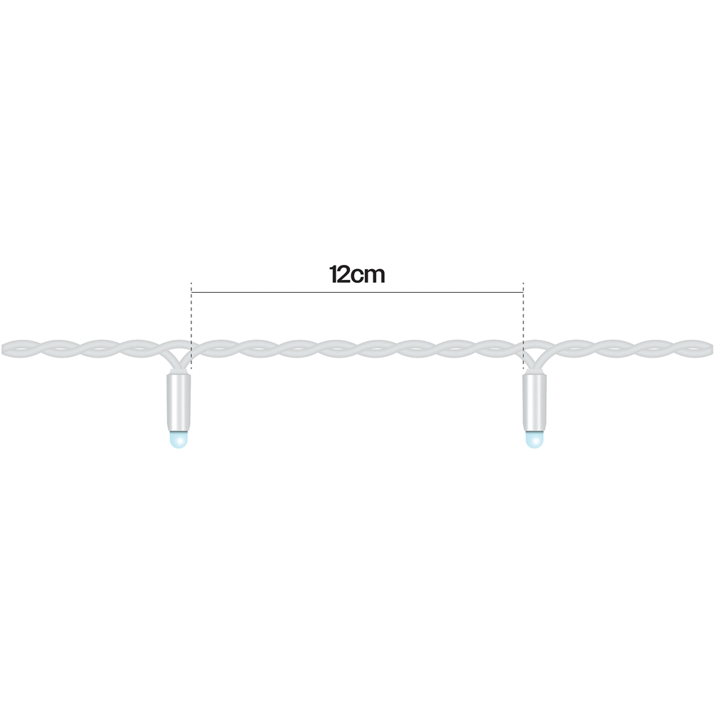 Eagle Connect Cool White LED White String Light 75m Image 7