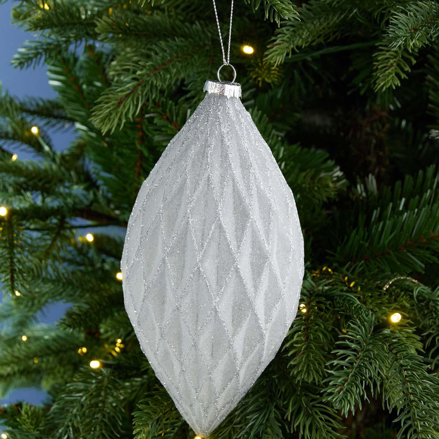 Large Icy Droplet Blue Image 3