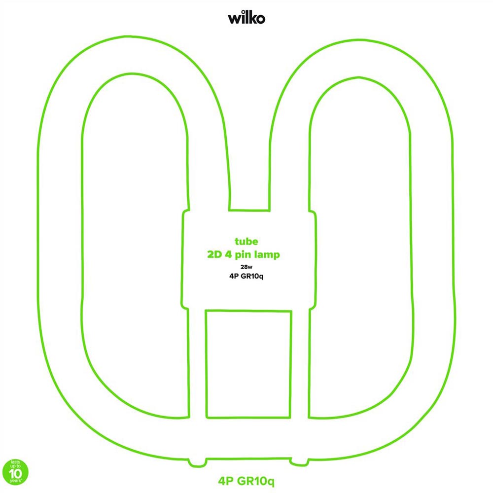 Wilko Low Energy Bulb 2D 28W 4pin 1pk Image 3