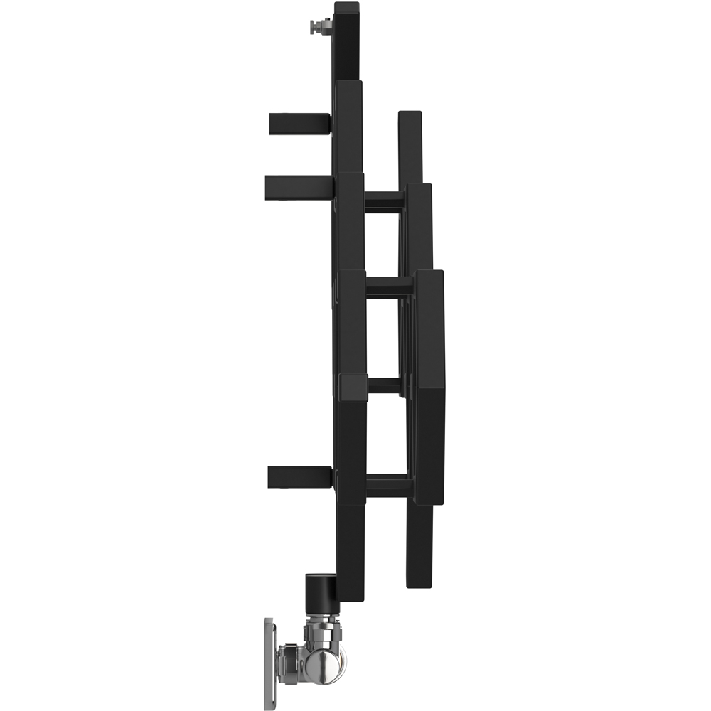 Terma Hex 1081 BTU Matt Black Radiator 502 x 1126mm Image 5