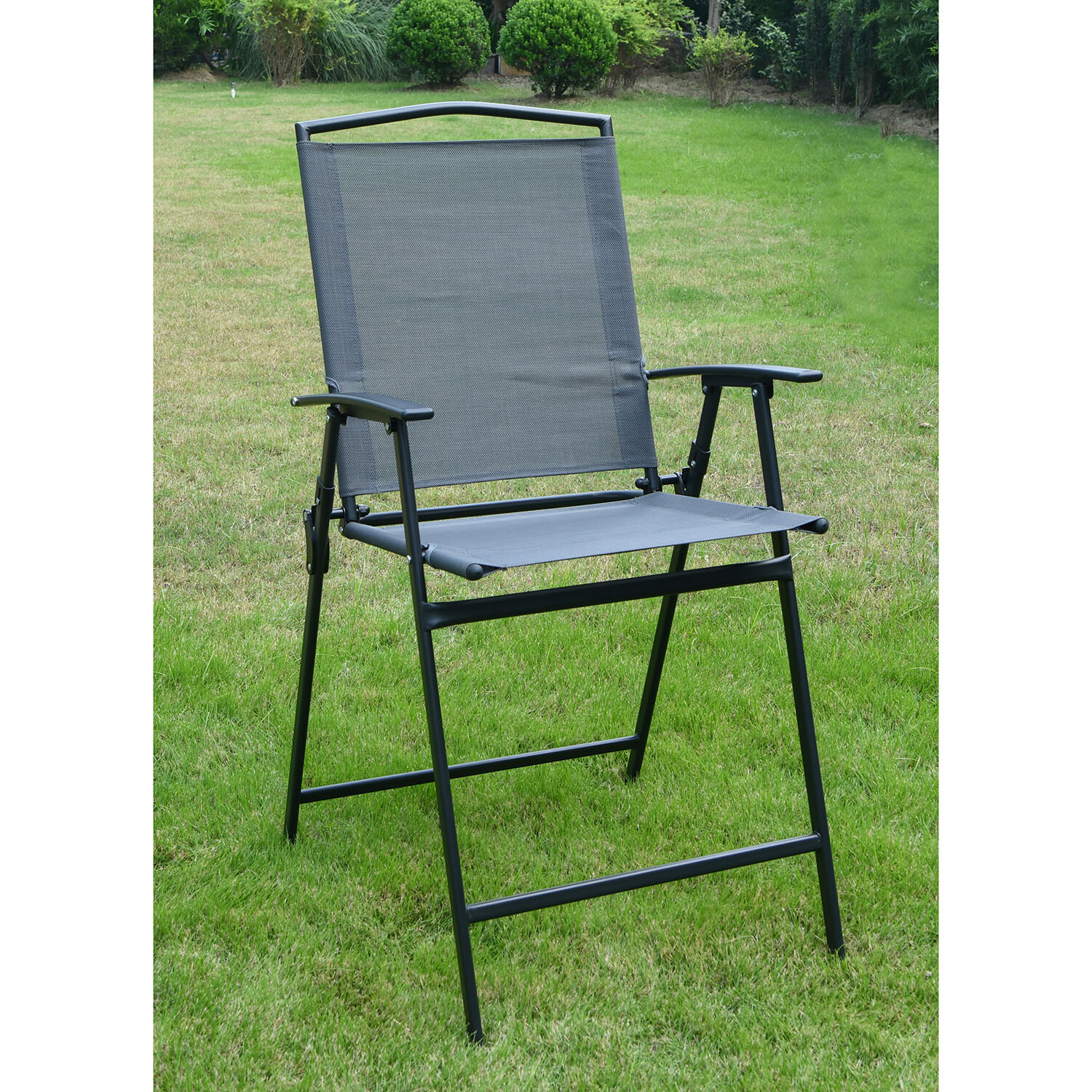 Outdoor Essentials Atlanta Folding Bar Set - Black Image 6