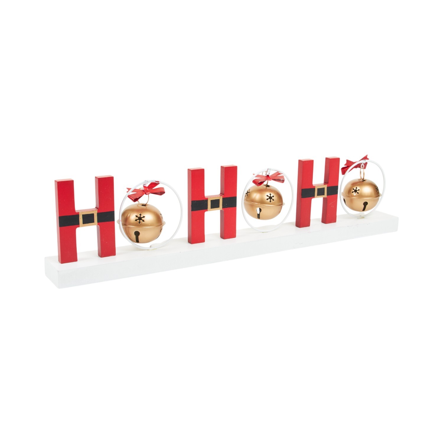 Ho Ho Ho Sign Ornament Red Image 3