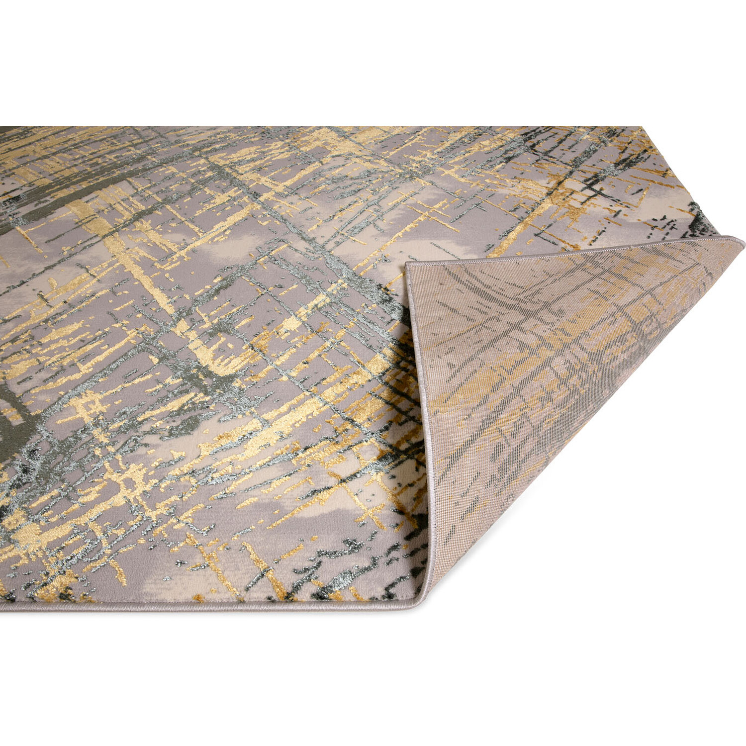 Diamond Abstract Rug - Blue / 120cm Image 4
