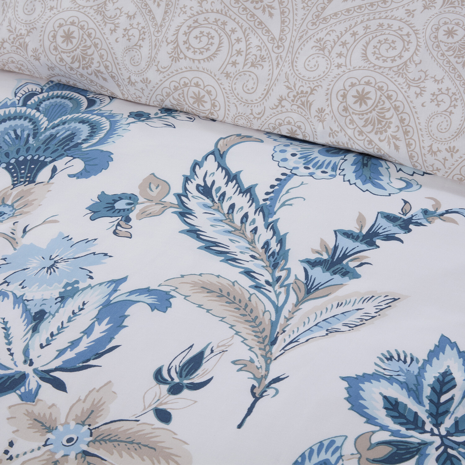 Divante Safia Super Blue King Duvet Set Image 4