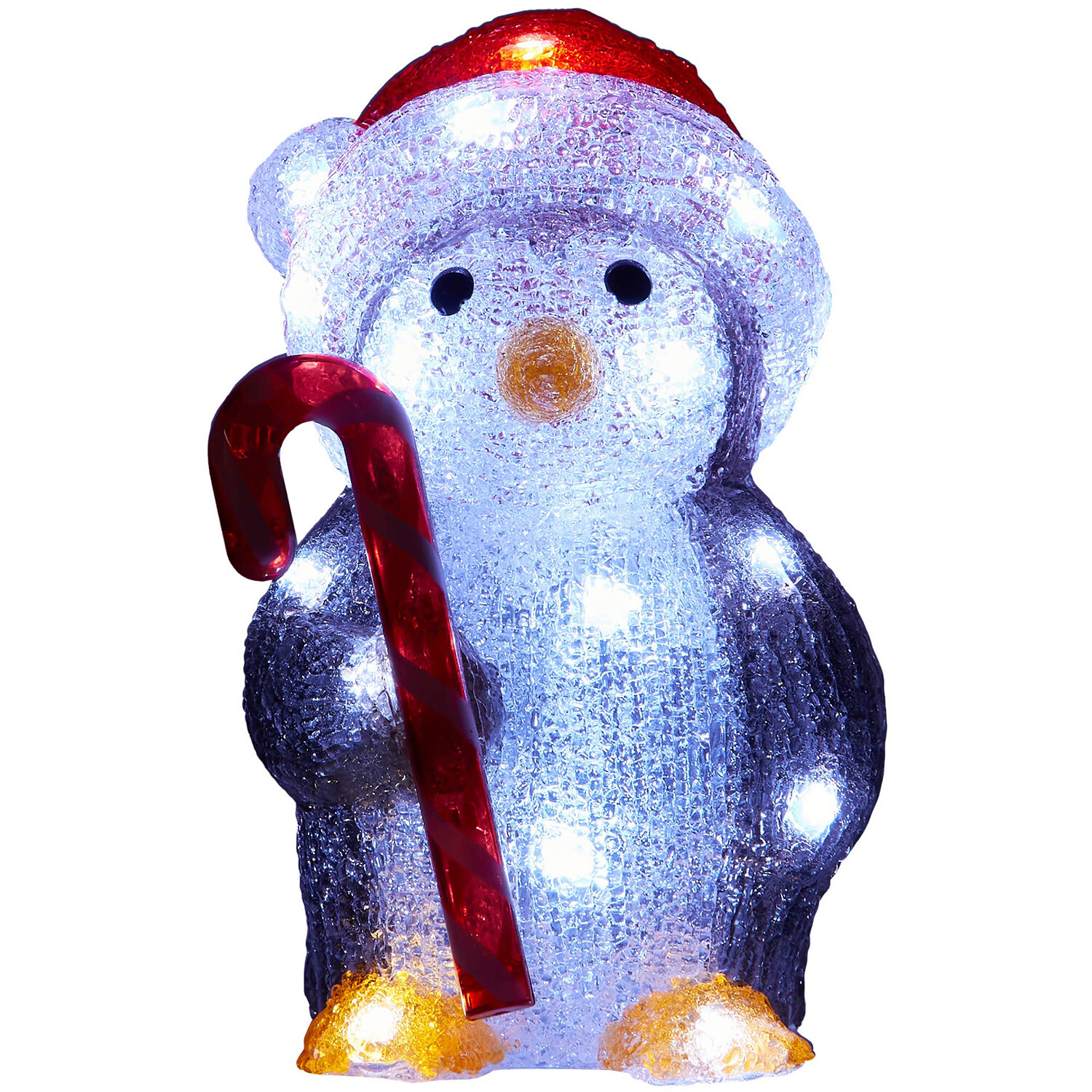 Acrylic LED Penguin - Grey Image 3
