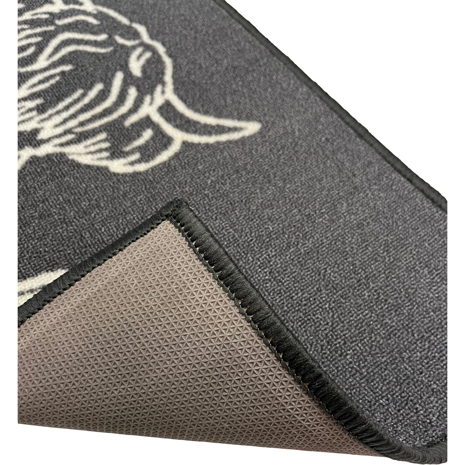 Athens Washable Doormat - Brown and Cream Image 6