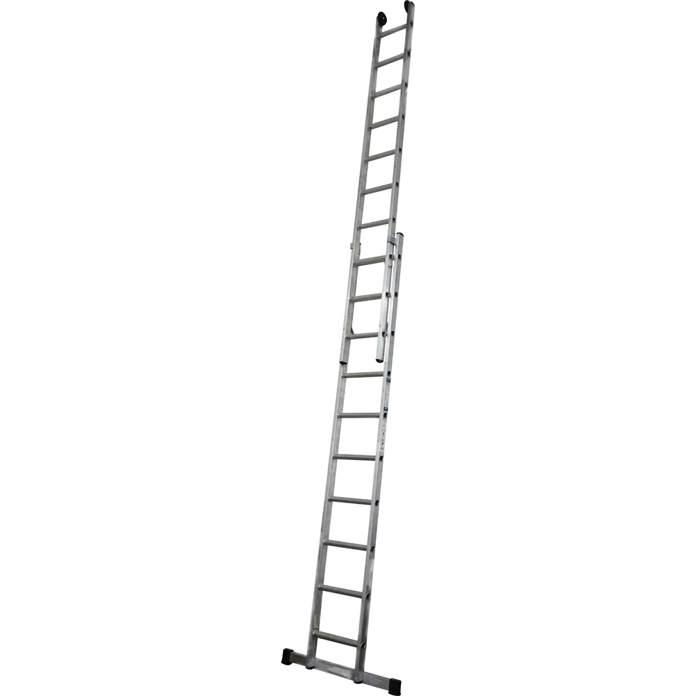 Lyte Ladders & Towers LytePro+ EN131-2 Professional Industrial 2 Section 10 Rung Extension Ladder Image 2