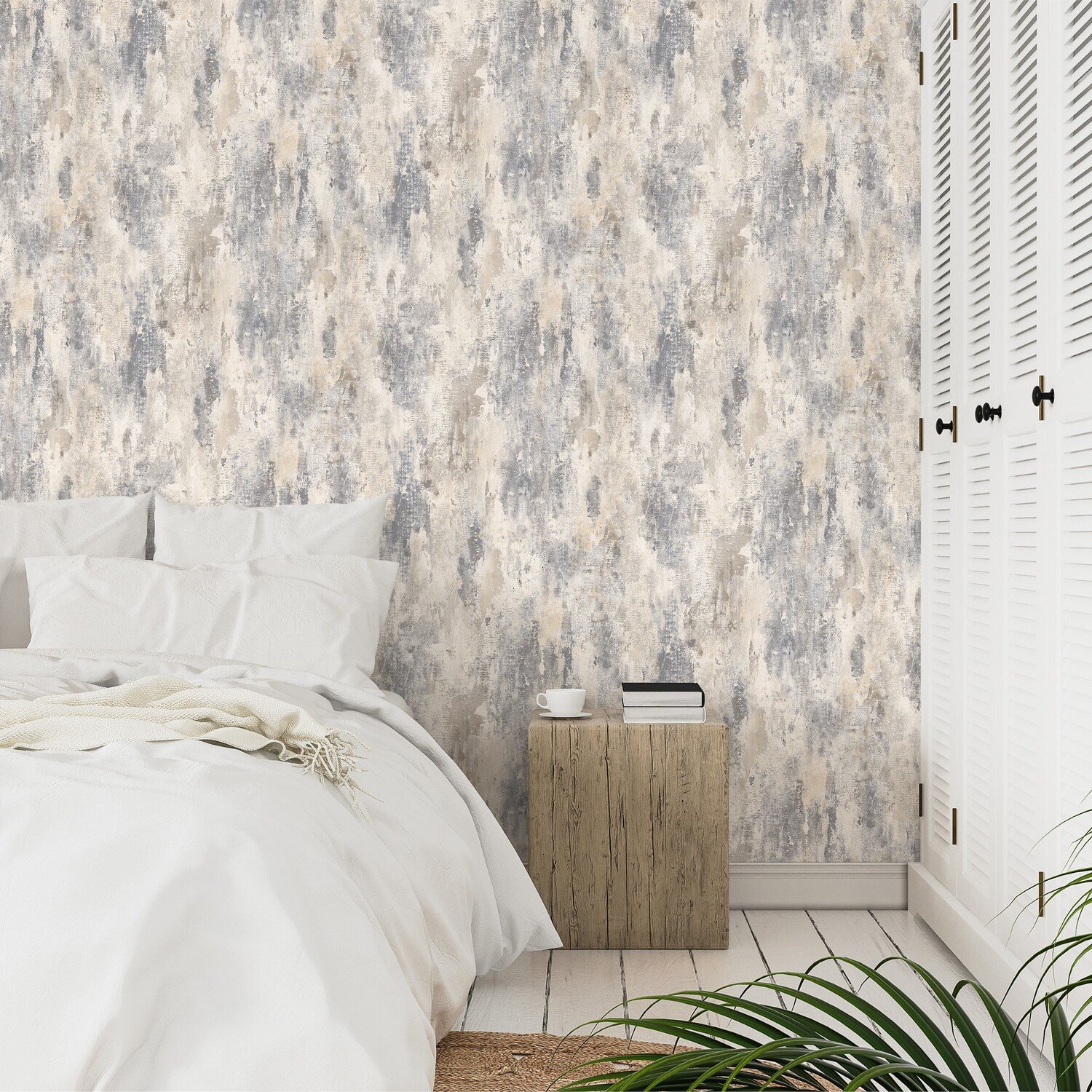 Artisan Plaster Wallpaper - Neutral Image 3