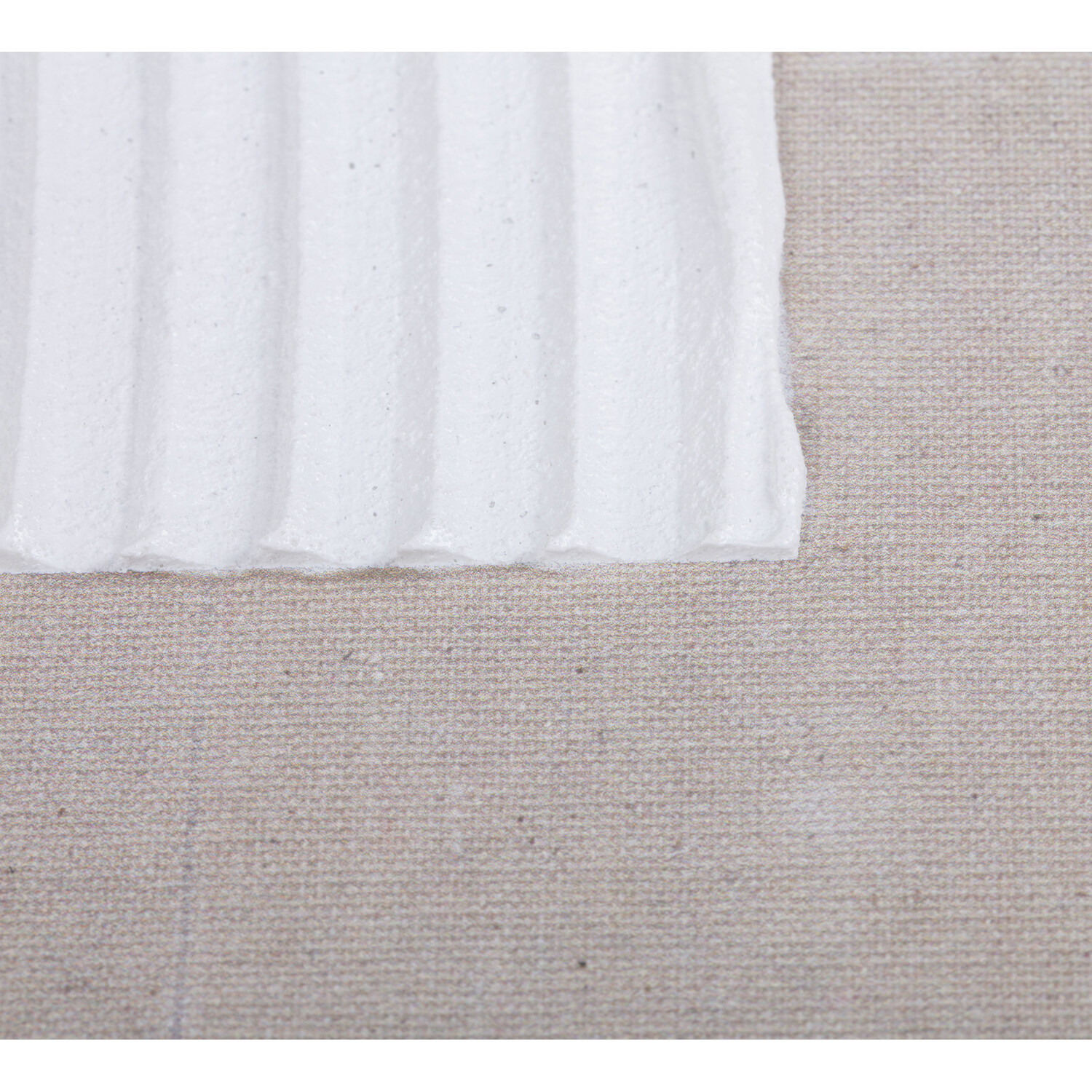 Abstract Mirage Gold Embossed Canvas - Natural Image 3