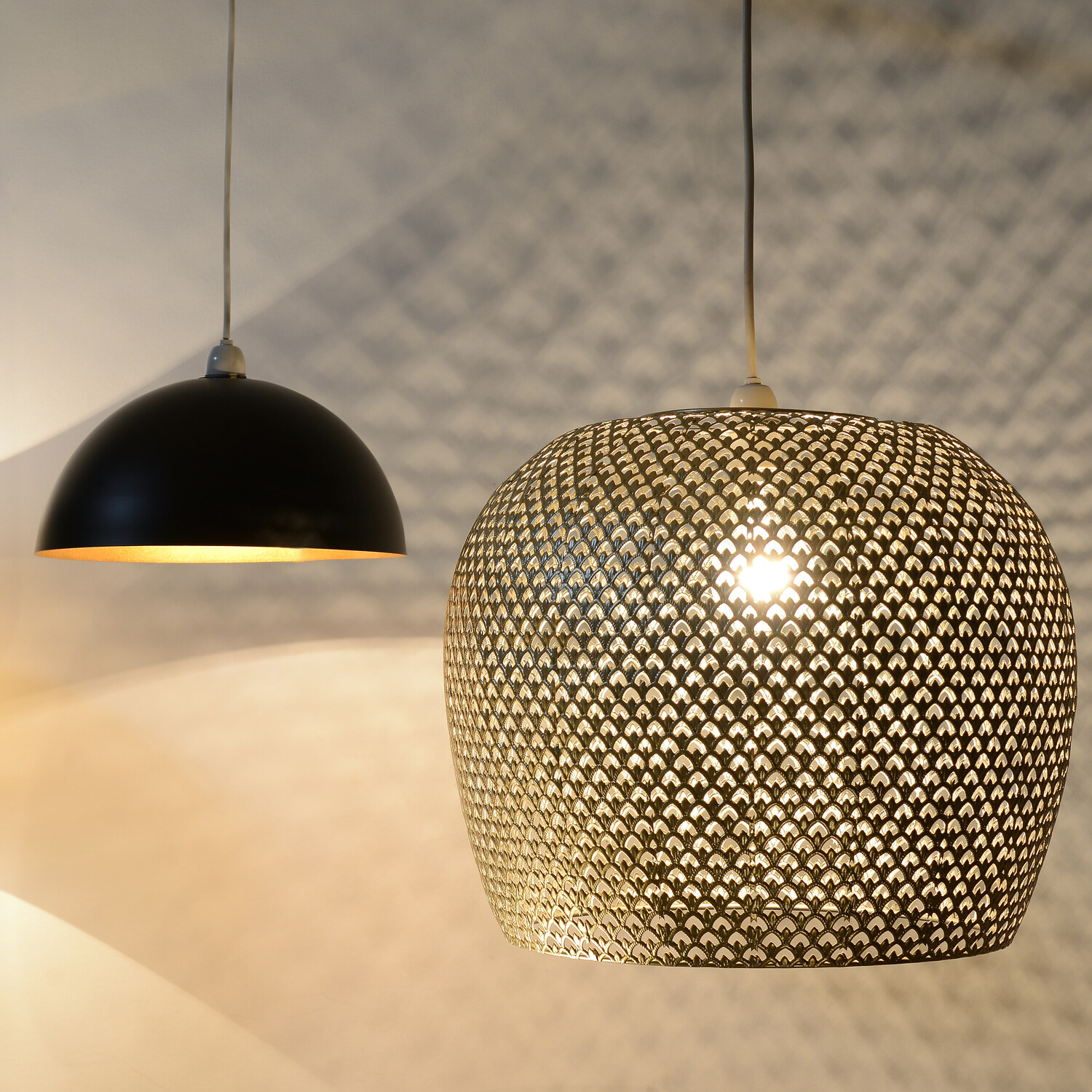 Manhattan Black Ceiling Light Lampshade Image 2