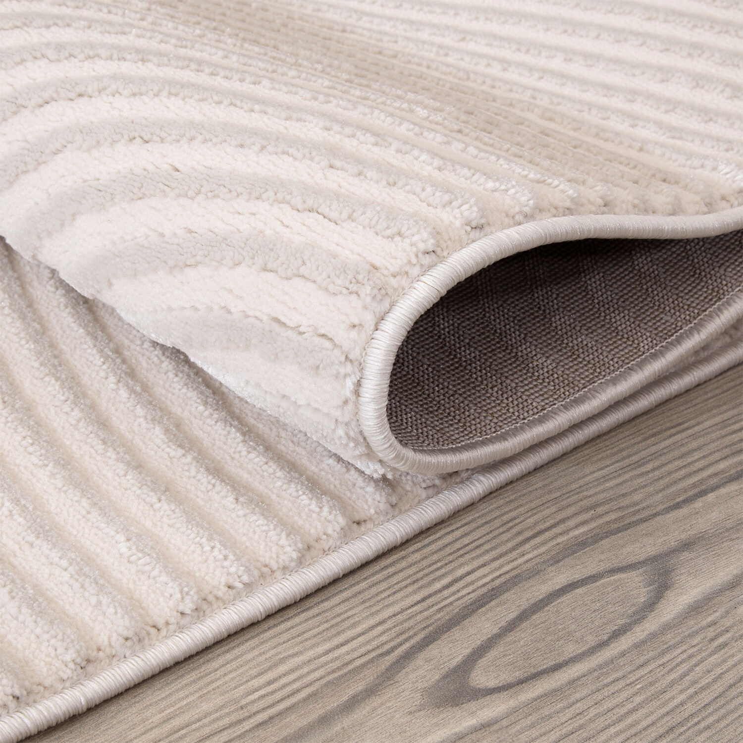 Avery Contemporary Arch Rug - Cream / 120cm Image 3