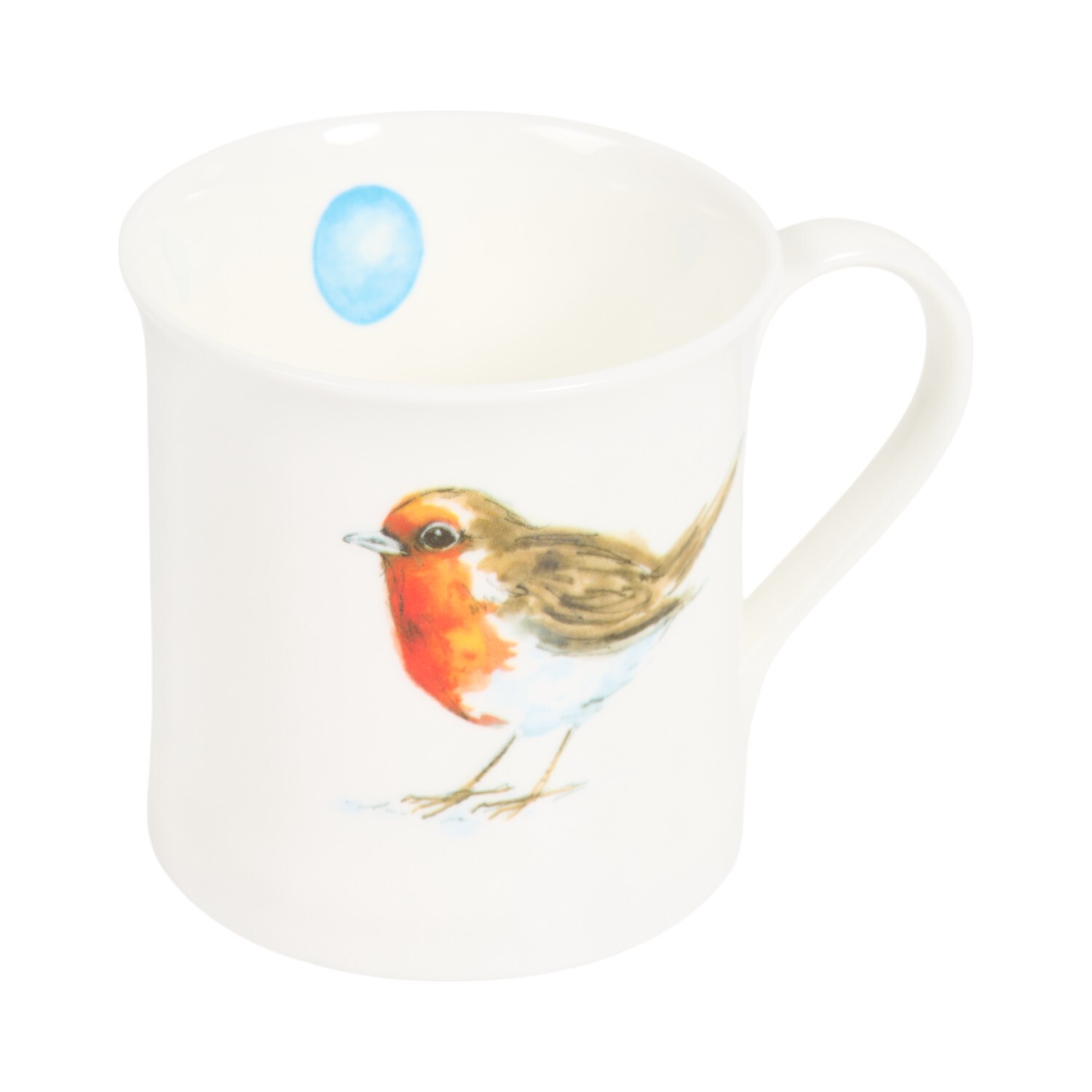 Devon Robin Mug White Image 4
