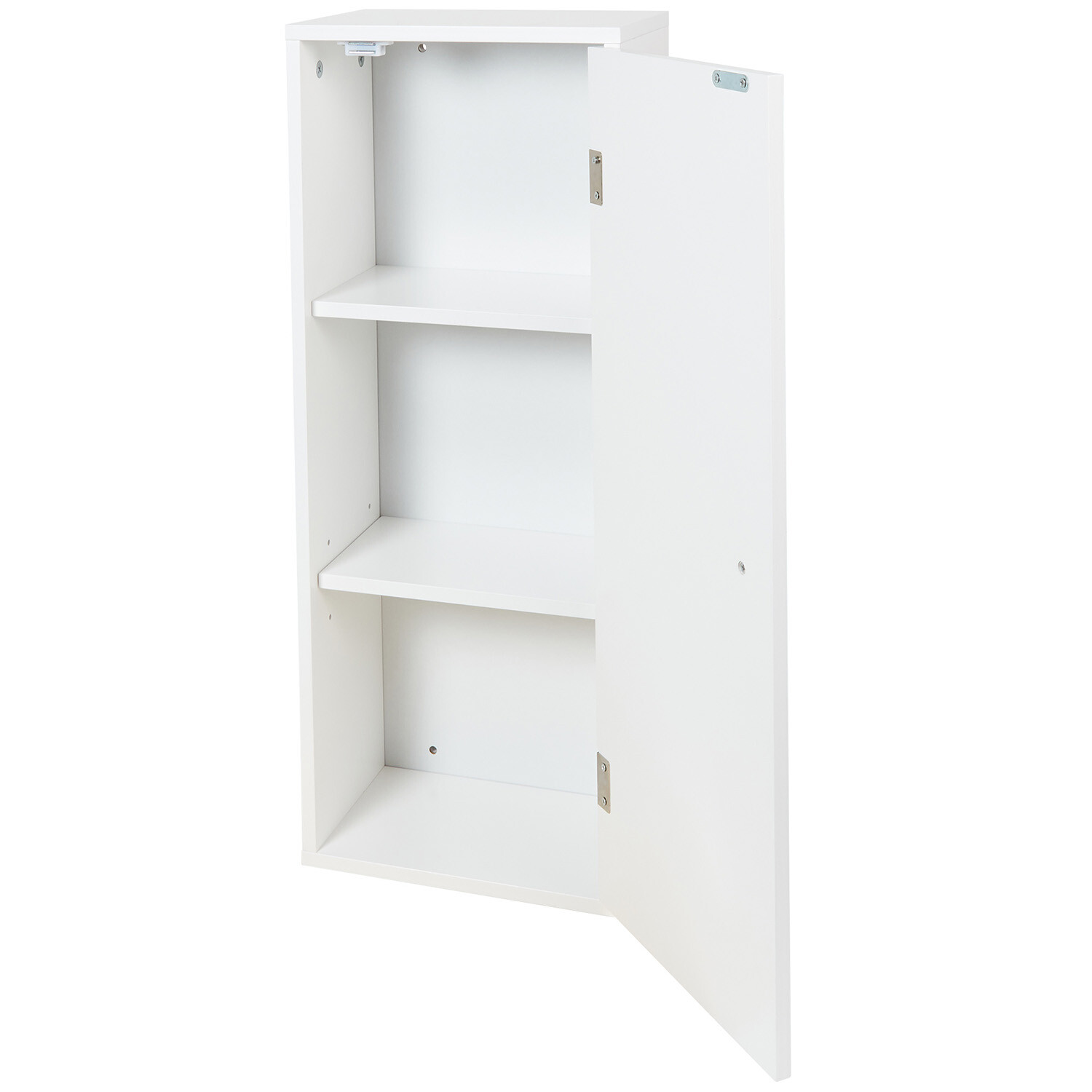 Adeline Slim Bathroom Cabinet - White Image 7