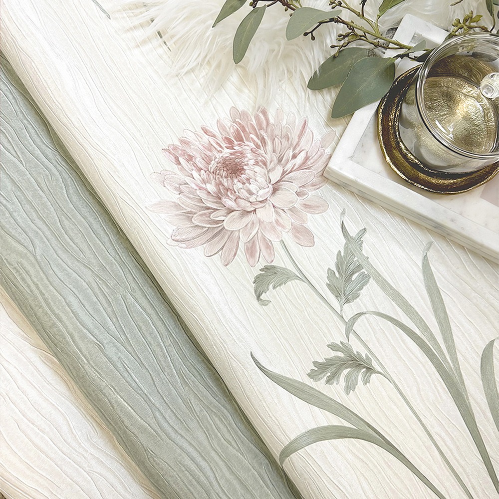 Belgravia Decor Tiffany Bella Pink Wallpaper Image 3