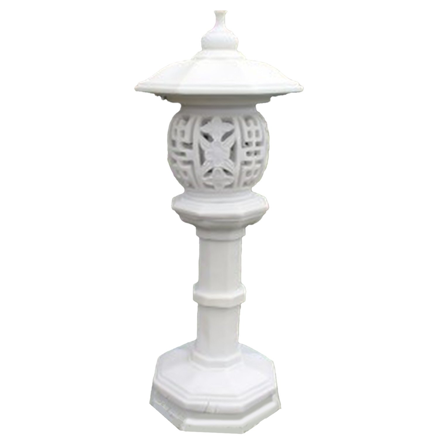 White Lantern Statue Image 1