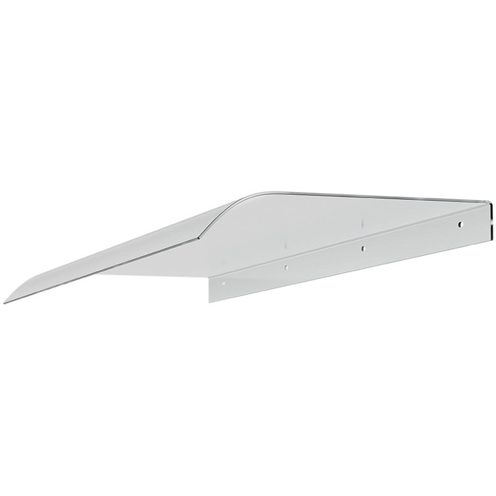 Living and Home Arched Frosted Awning Canopy 1.2m Image 4