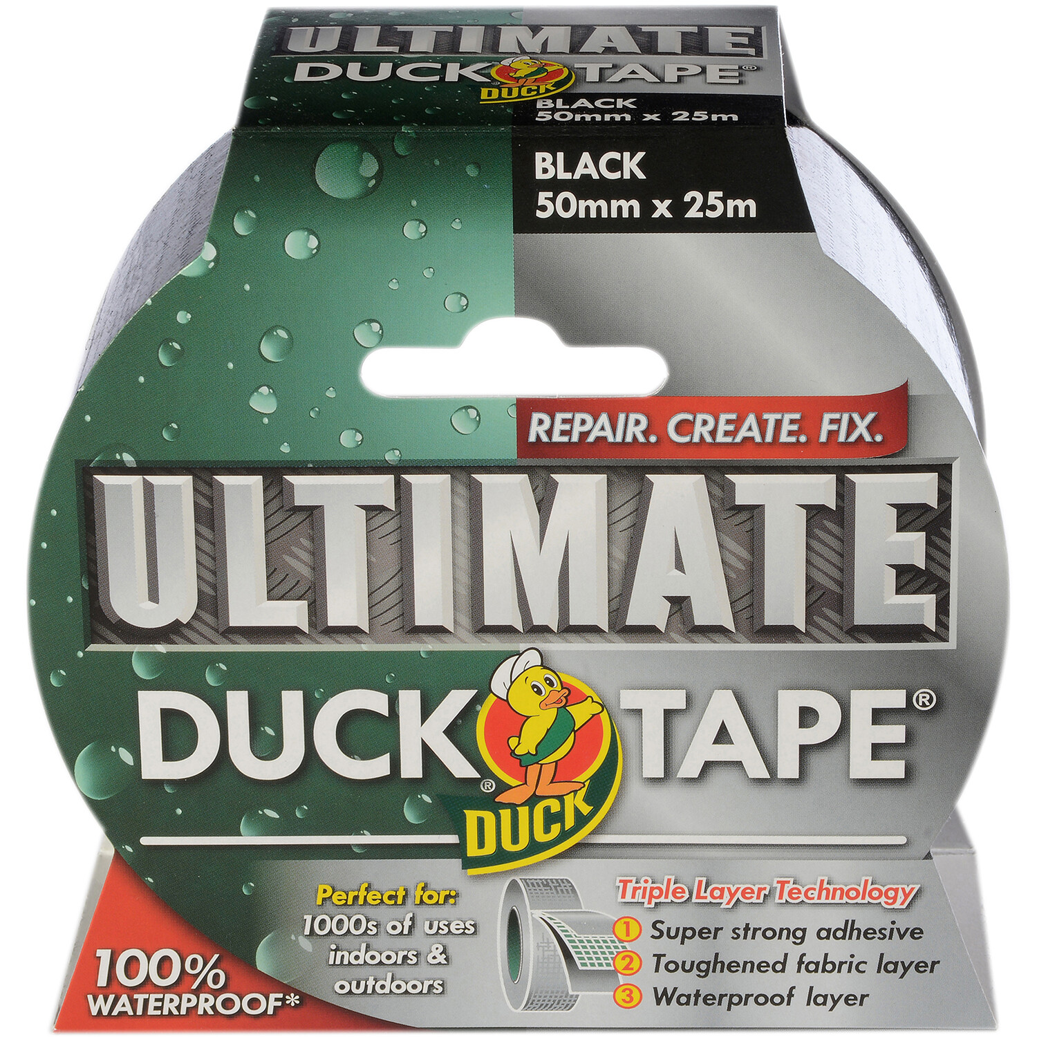 Duck Tape Ultimate Cloth Tape - Black Image