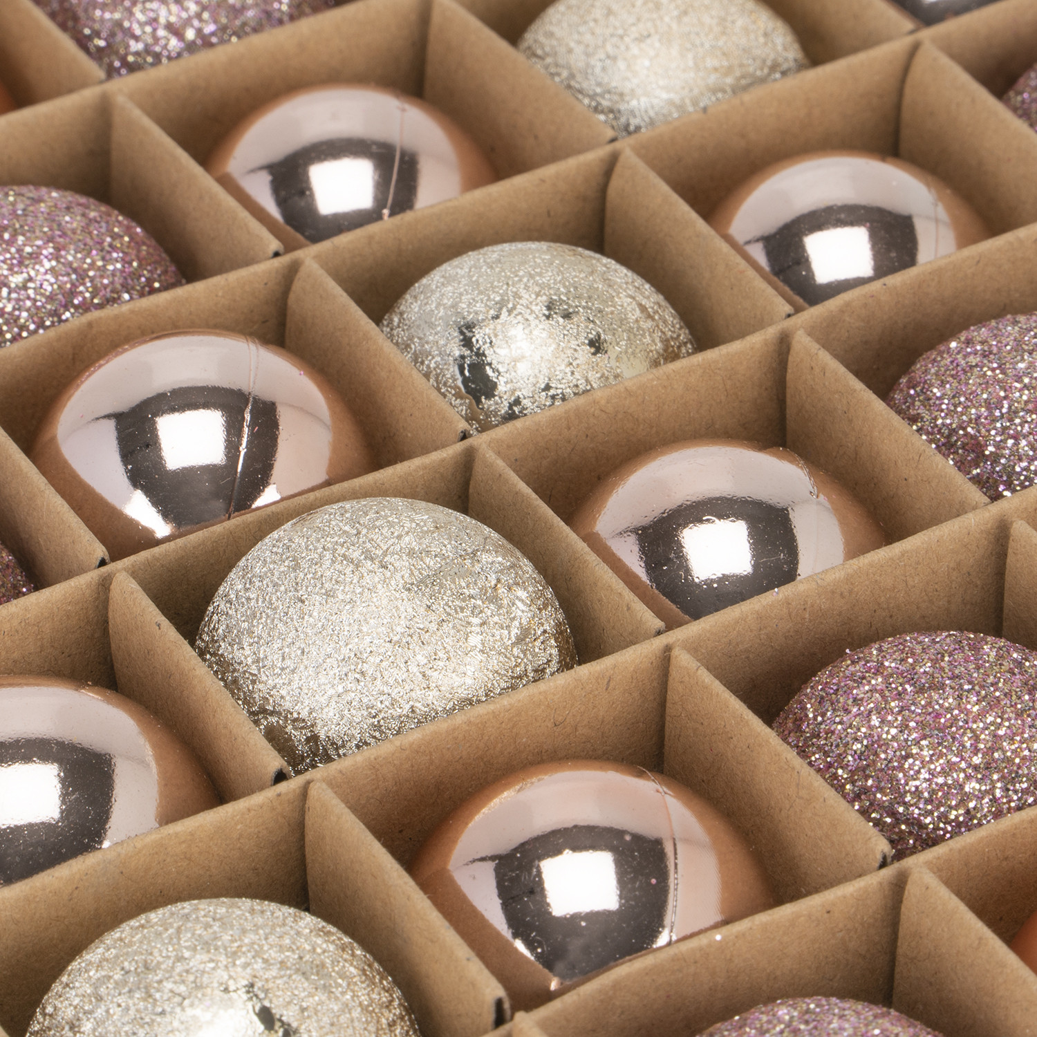 49 Blush Accent Bauble Pack Image 2