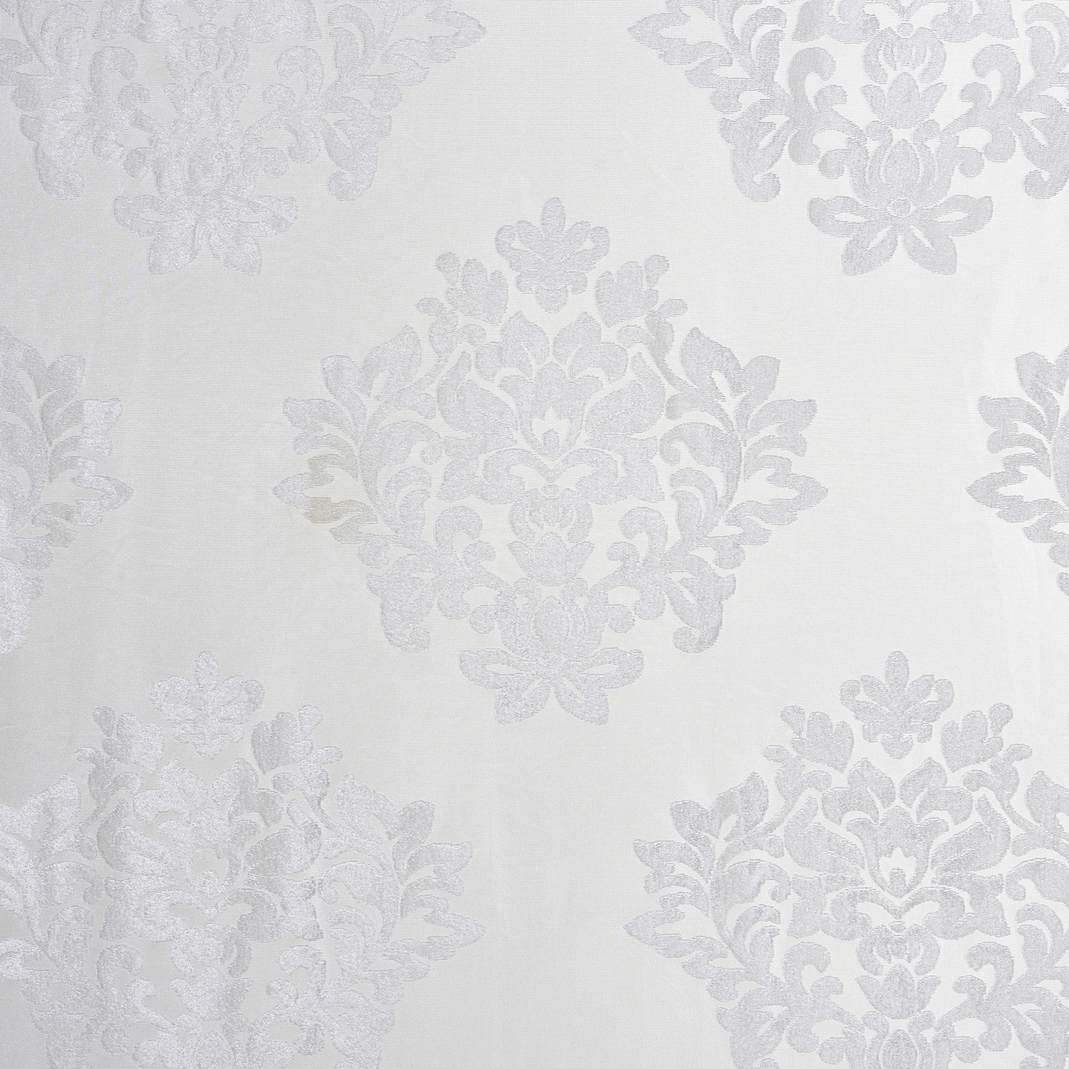 Divante Athelia White Jacquard Voile Curtains 2 Pack Image 3