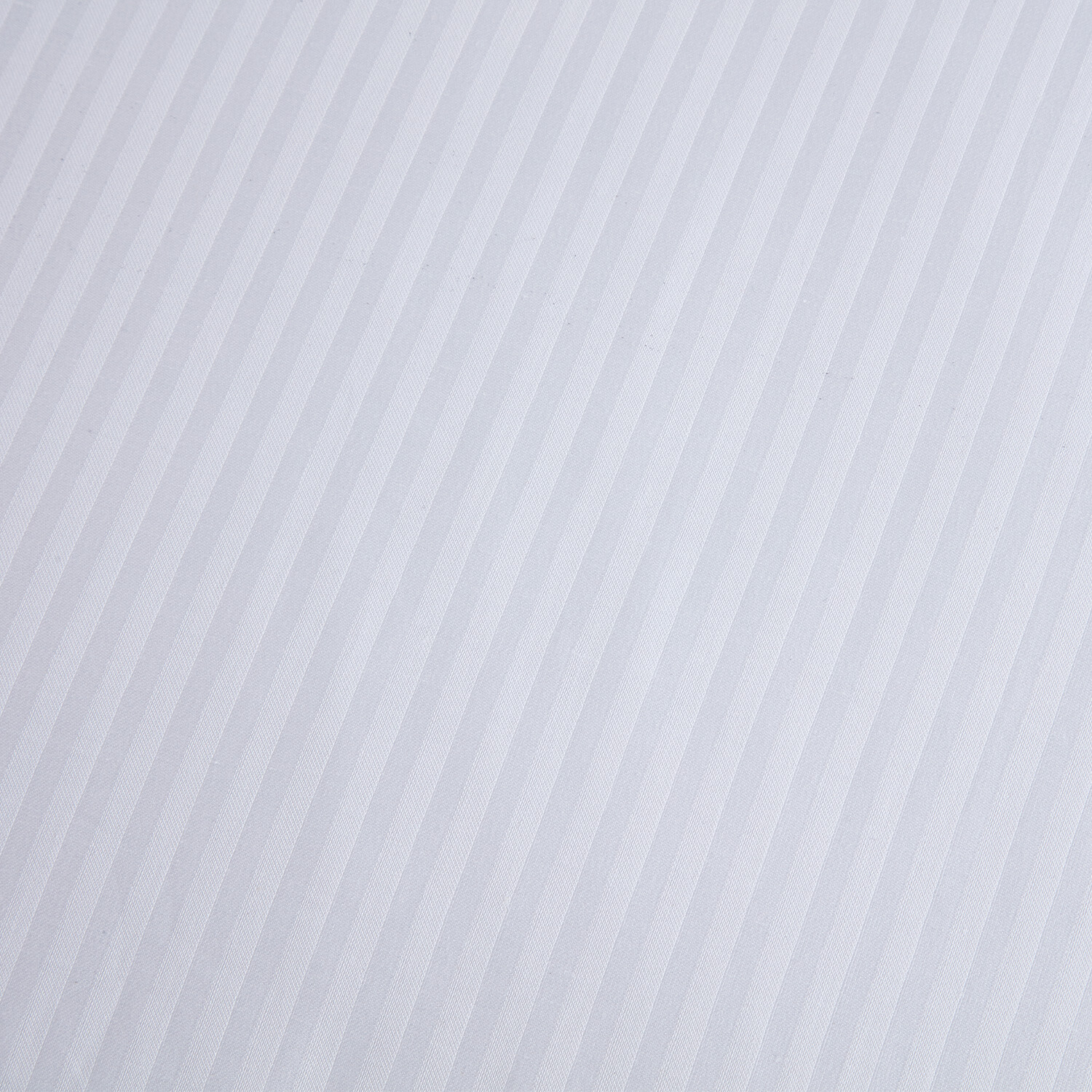 Divante Bamboo Cotton Duvet Cover and Pillowcase Set - White / Superking Image 3