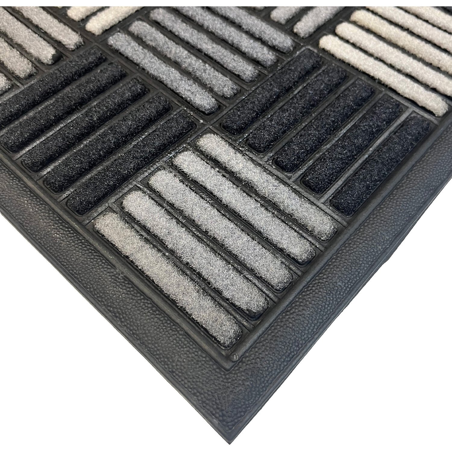 Scrape N Sorb Geometric Doormat Multicolour Image 9