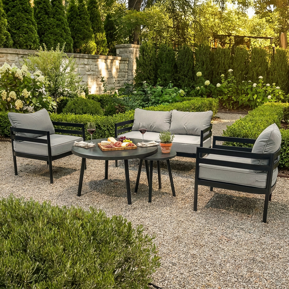 Luna Deep Seating Sofa Set Image 4