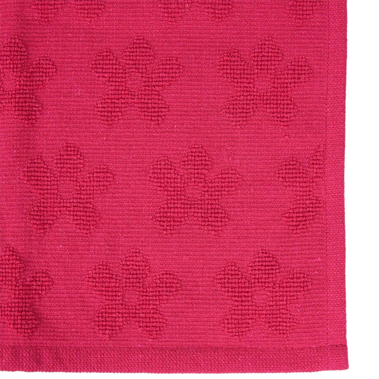 Pack of 2 Terry Towels - Pink Image 3