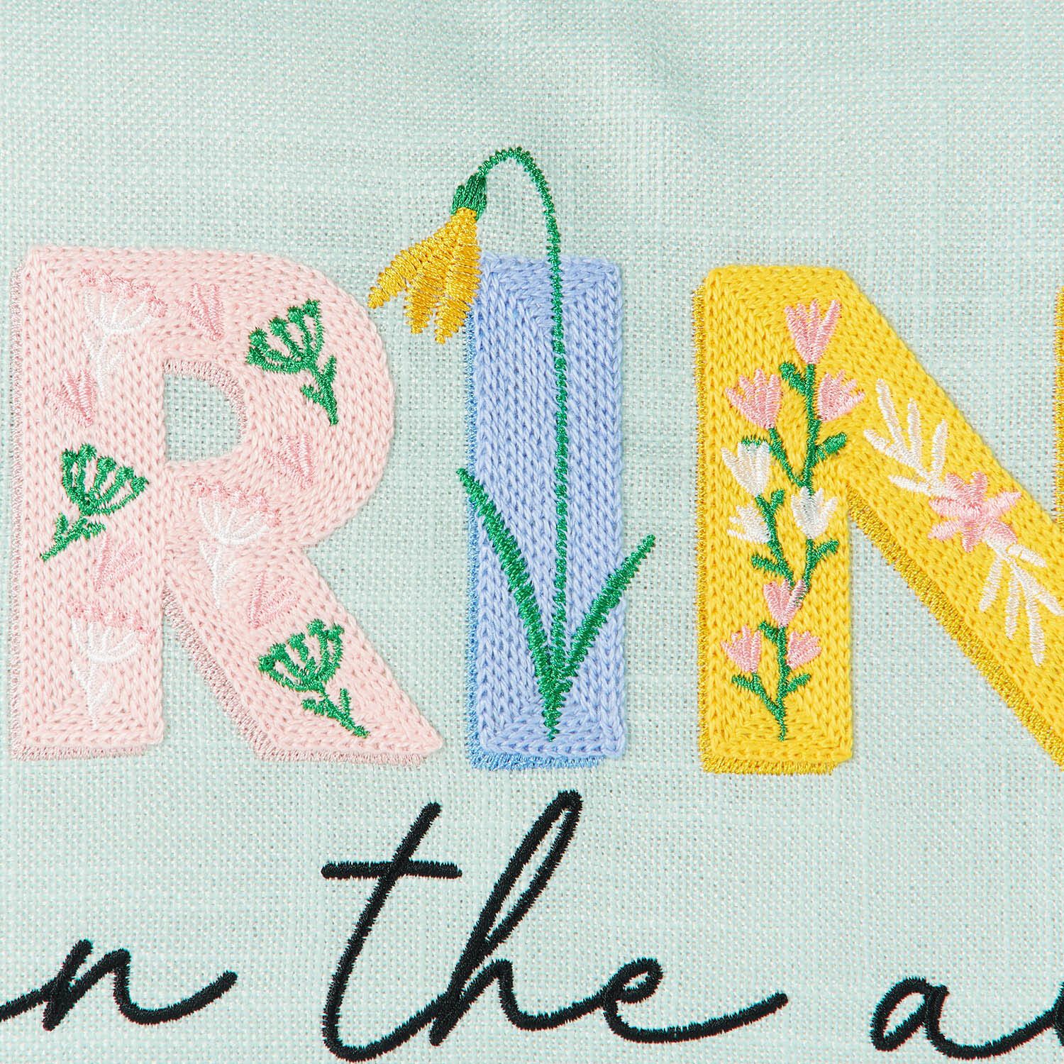 Spring is in the Air Cushion - Multicolour Image 5