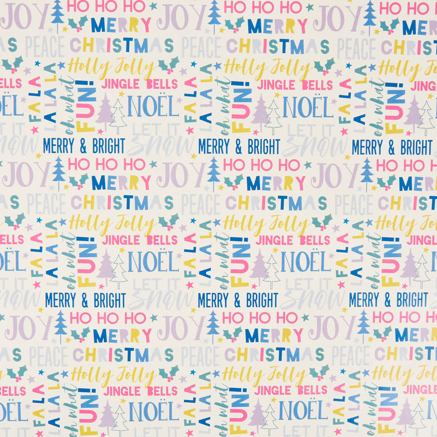 Festive Brights Gift Wrap 4m Image 8