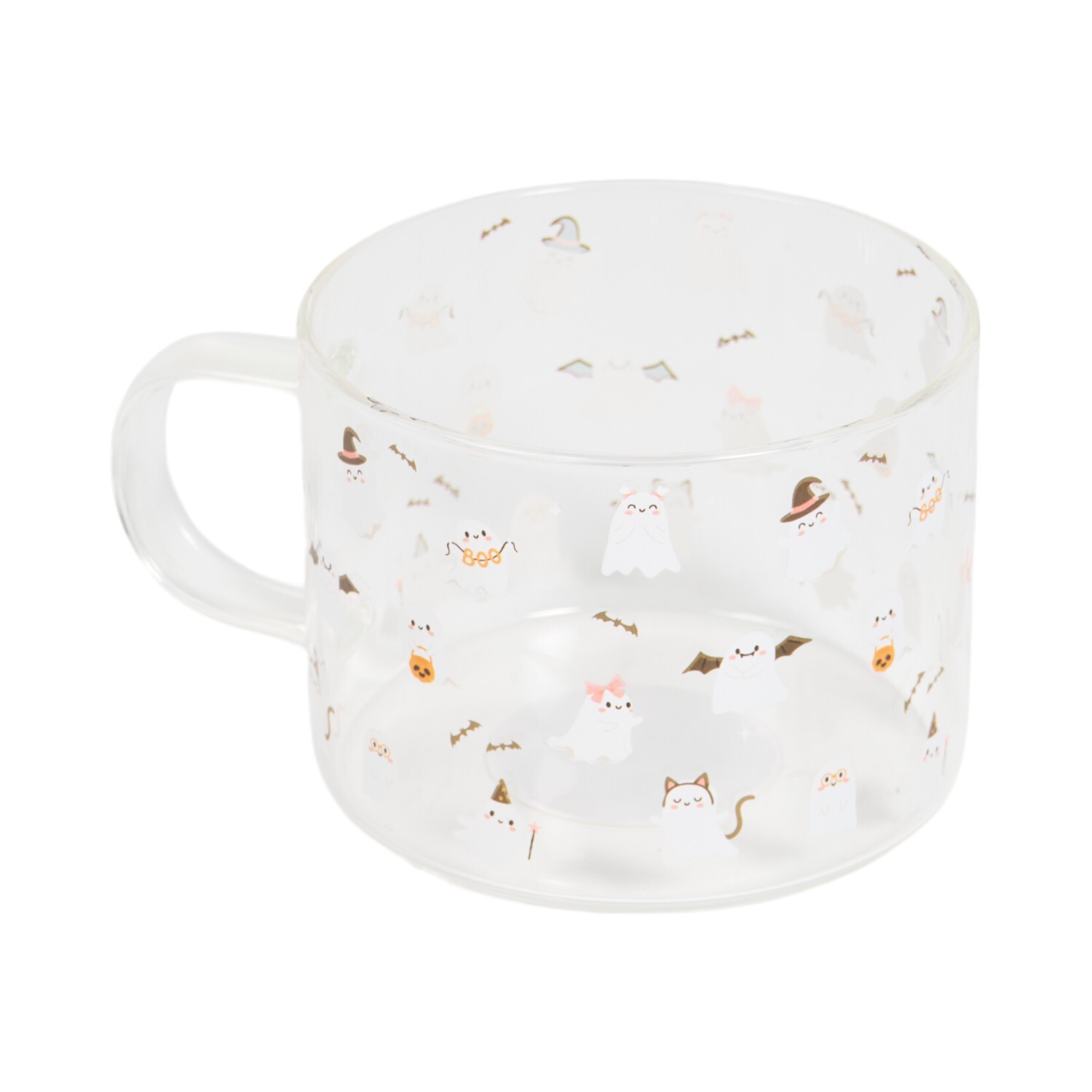 Ghost Borosilicate Glass Mug Clear Image 4