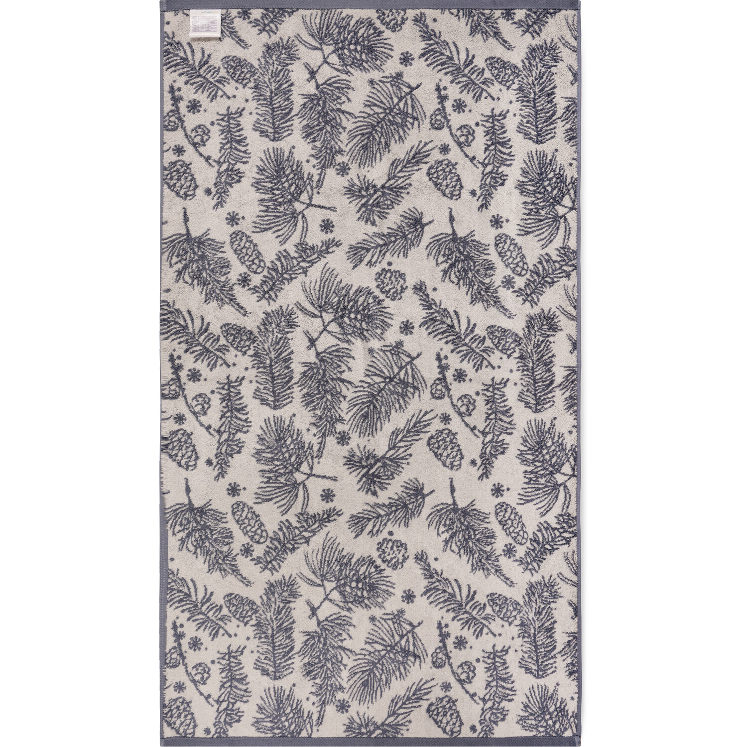 Winter Branches Bath Towel Dusky Blue Image 2