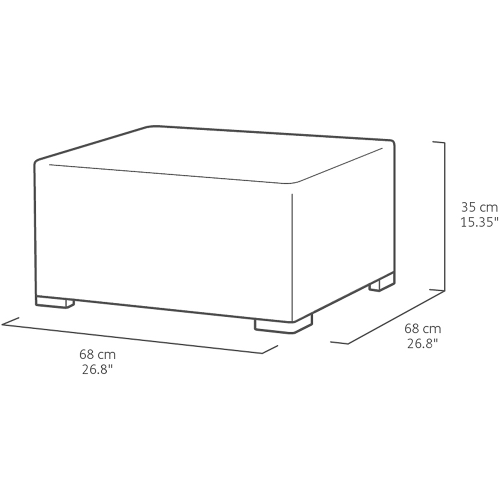 Keter California 4 Seater Cappuccino Chaise Longue Set Image 6