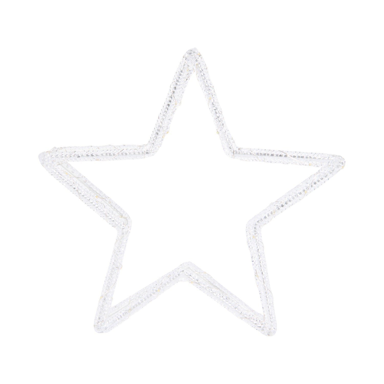 80 LED Hanging StarWhite Image 2