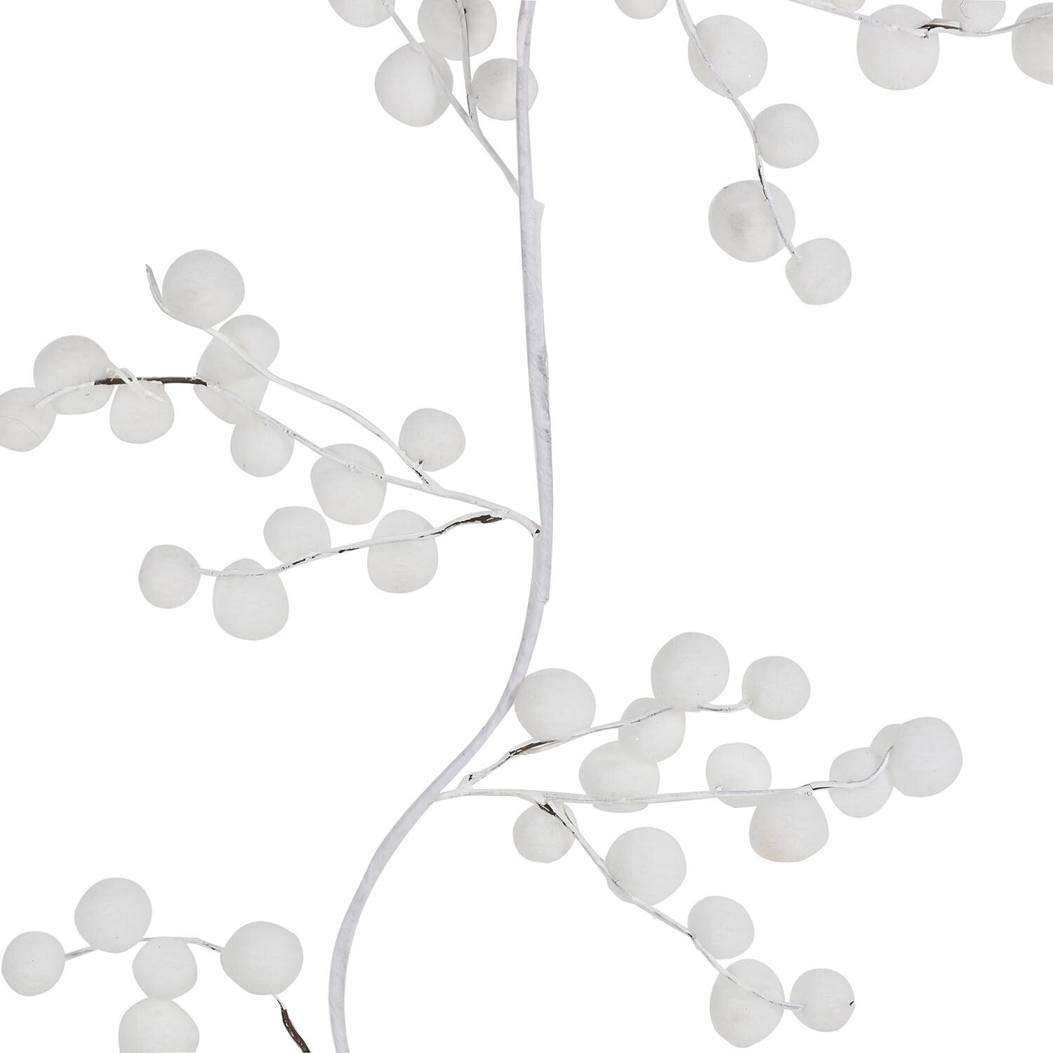 180cm Pom Pom Garland - White Image 2