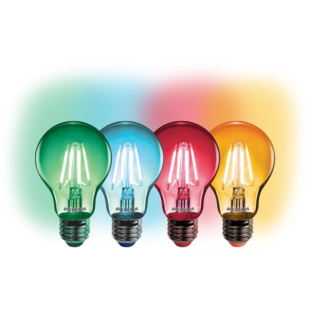 Sylvania Toledo 4 Pack Retro Chroma RBGO E27 4W Festoon String Lights LED Bulb Image 3