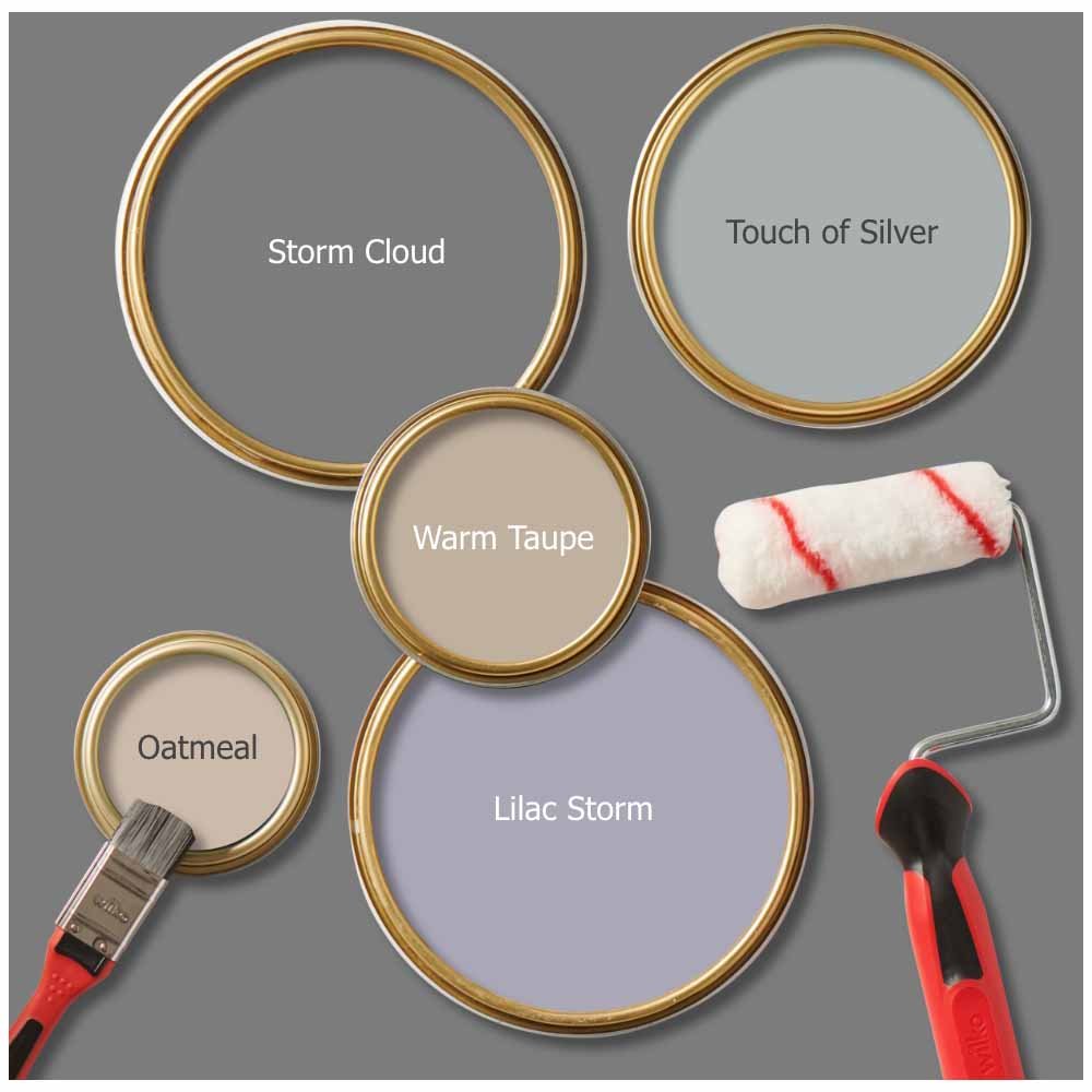 Wilko Tough & Washable Storm Cloud Emulsion Paint 5L Image 6