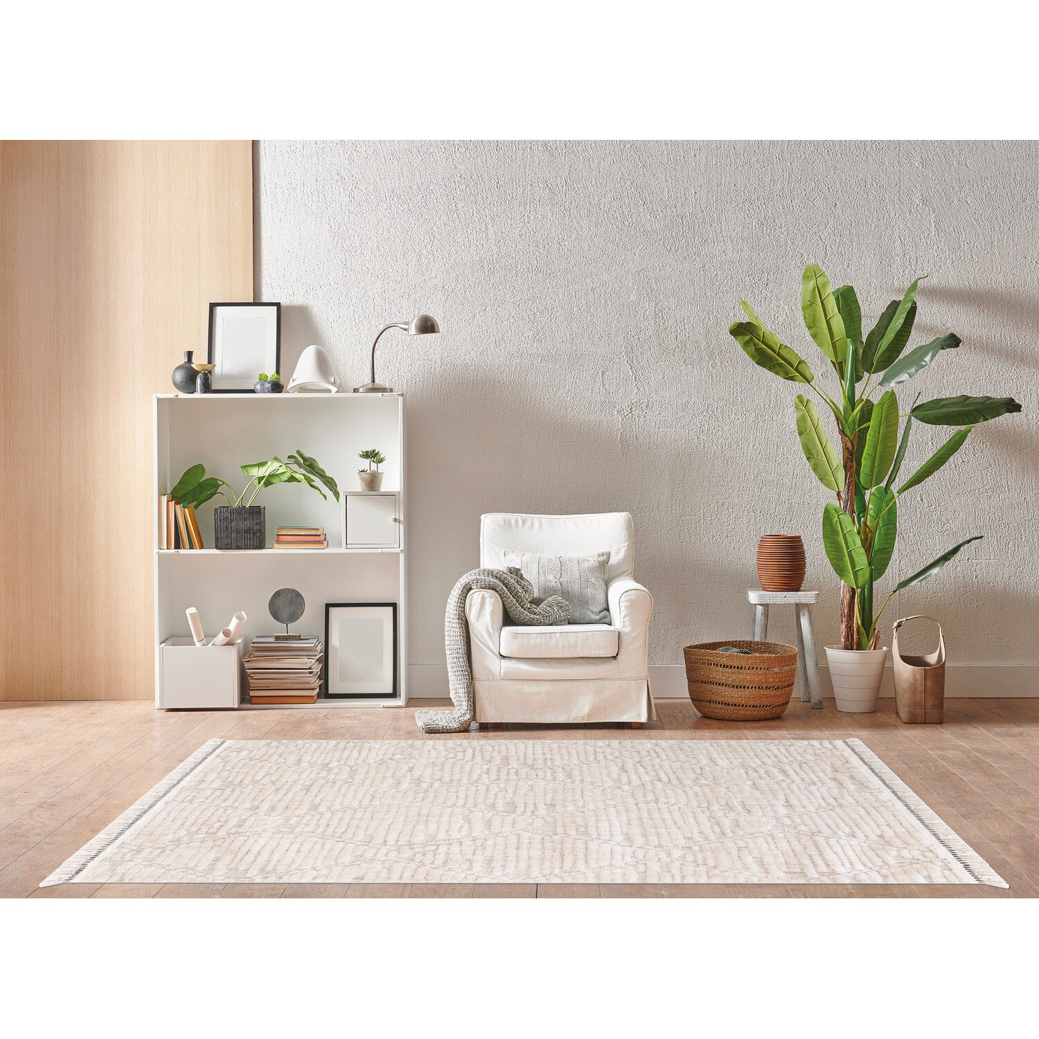 Oslo Rug - Ivory / 140cm Image 2