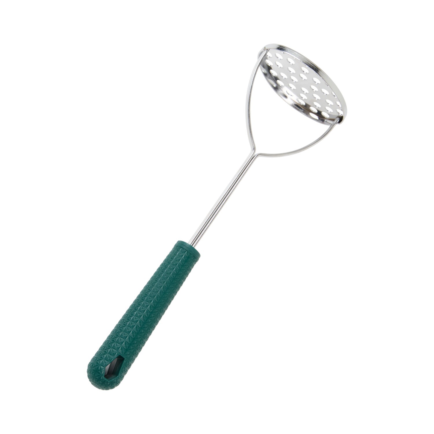 My Kitchen Emerald Geo Handle Masher Green Image 3
