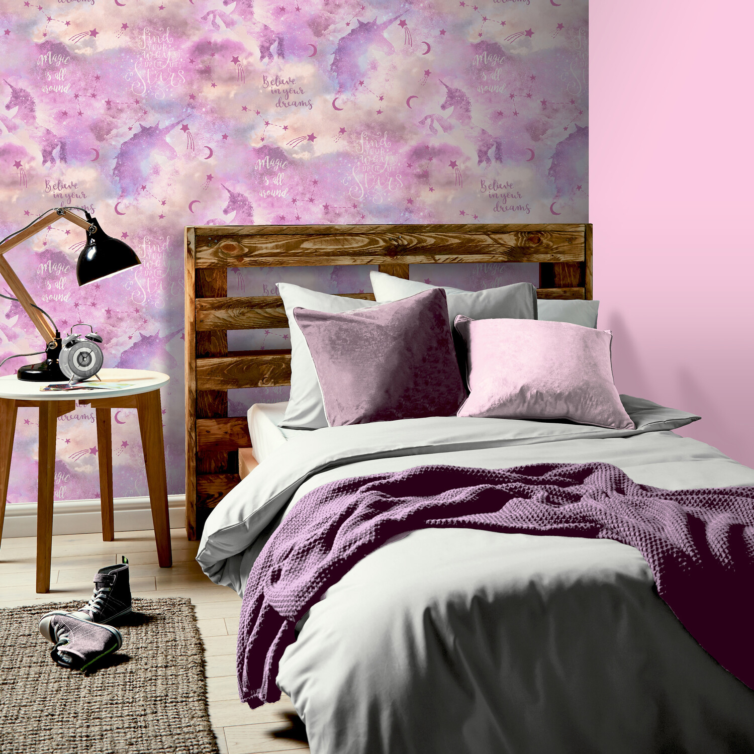 Galaxy Unicorn Wallpaper - Multicolour Image 5