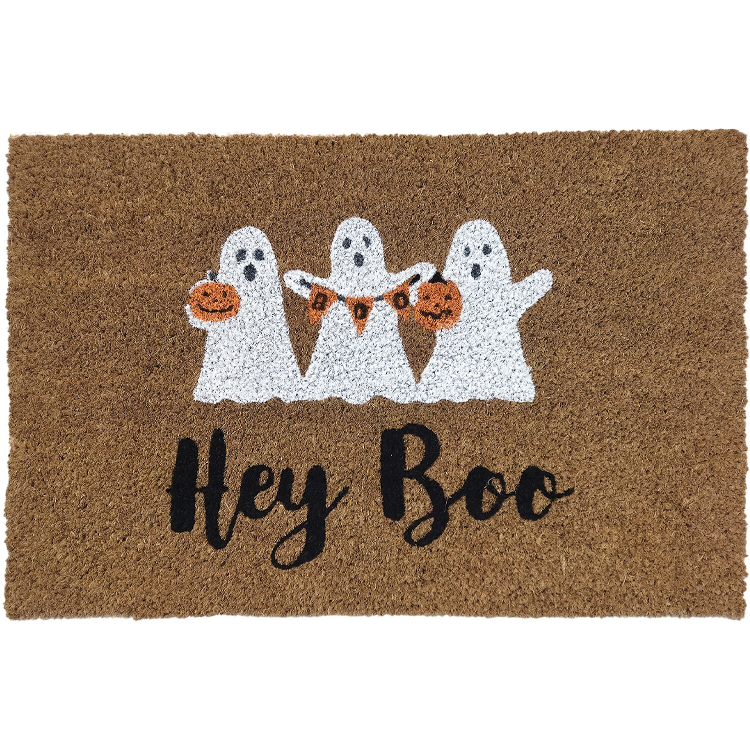Halloween Printed Coir Mat - Brown Image 3